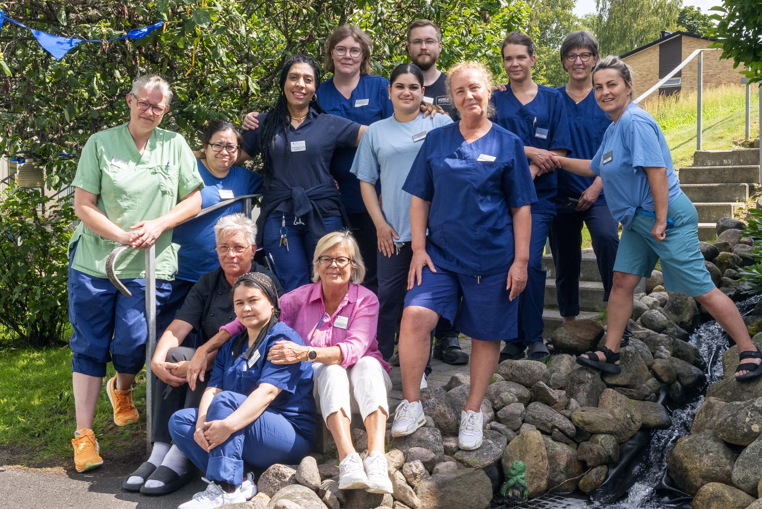 Gruppbild Vittsjö Omsorg